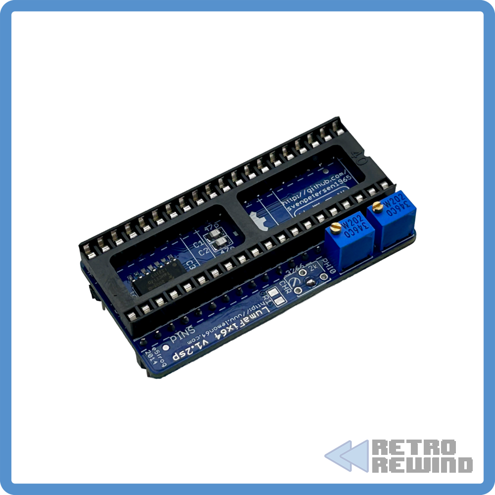 LumaFix64 - Clean Video Signal For Your Commodore 64